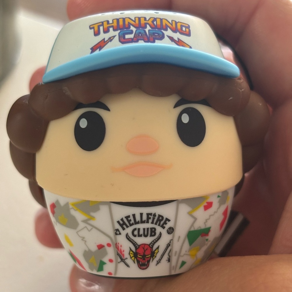 Bitty boomer- Stranger Things | Dustin Season 4 Bluetooth Speaker | thinking cap
